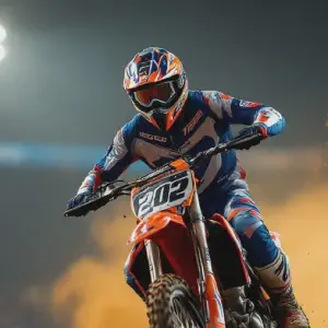 À Lyon, Calvin Fonvieille déclenche le titre français SX2 2025