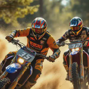 Kellett et Naveaux dominent : la bataille du Sables Motoblouz