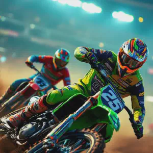 Luke Clout détrône Anthony Bourdon : Duel épique au Supercross de Paris