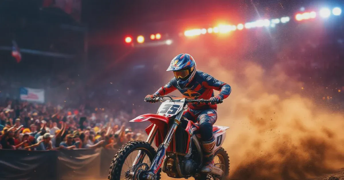Malcolm Stewart domine Paris : un triplé historique en Supercross