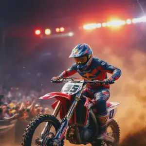 Malcolm Stewart domine Paris : un triplé historique en Supercross