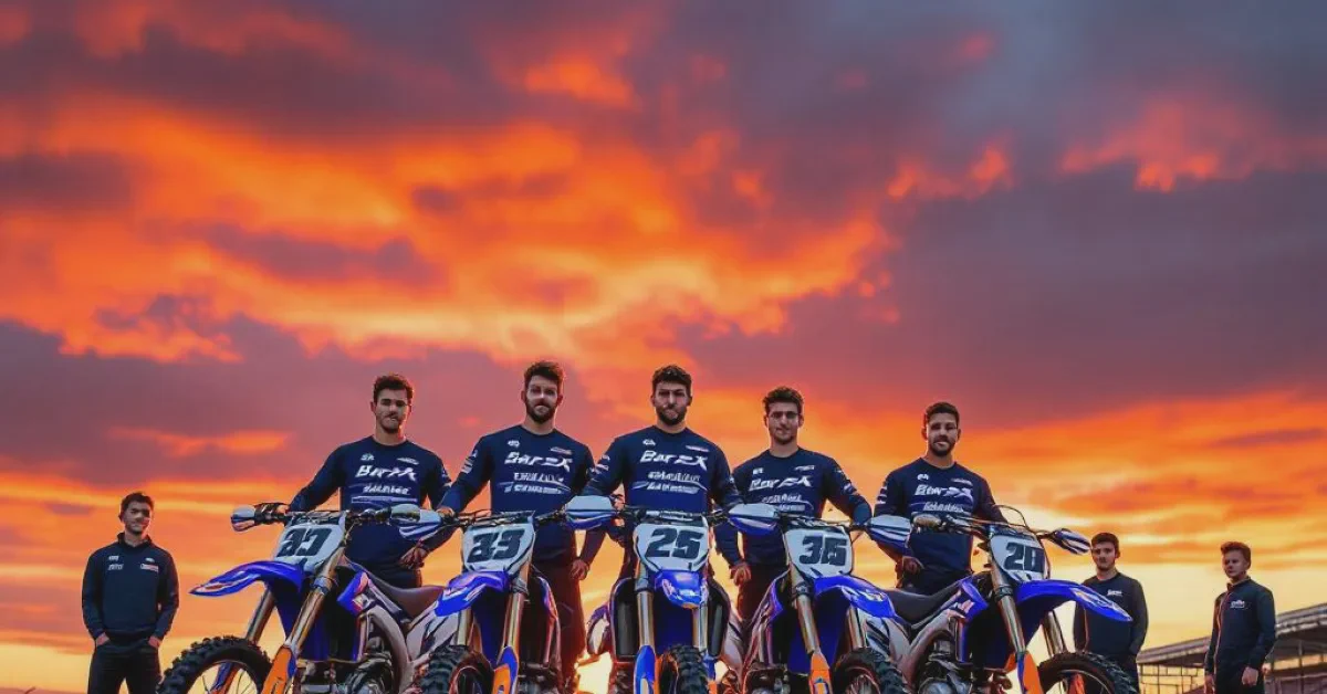 Parker Ross et Lux Turner rejoignent BarX Yamaha : une équipe de choc pour 2026 !