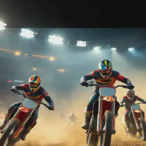 Supercross de Stuttgart : Oldenburg et Fonvieille dominent la première soirée